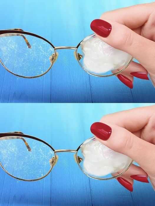 Dirty or scratched glasses?