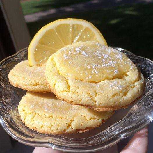 Lemon Poundcake Cookies
