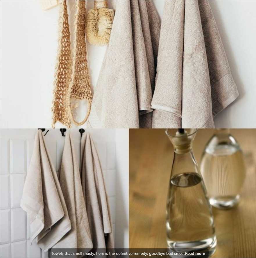 How to Eliminate Musty Smells from Towels