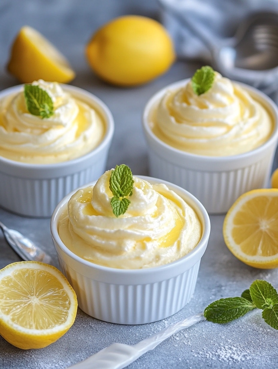 Tangy Lemon Mousse