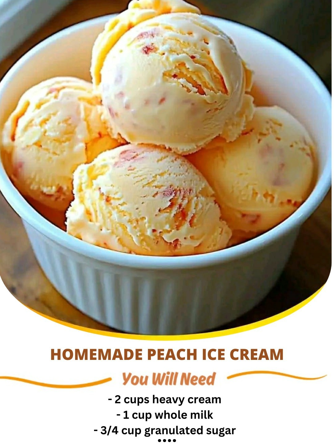 Homemade Peach Ice Cream: A Sweet and Creamy Summer Treat