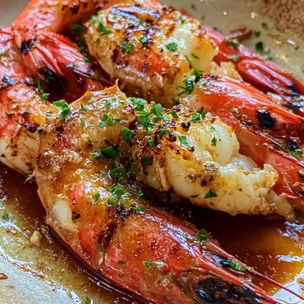Grilled Garlic Herb Shrimp Recipe