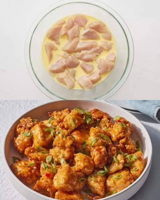 Sweet and Spicy Crispy Chicken Bites