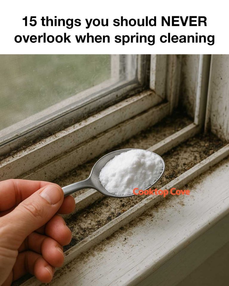15 things you should never overlook when spring cleaning