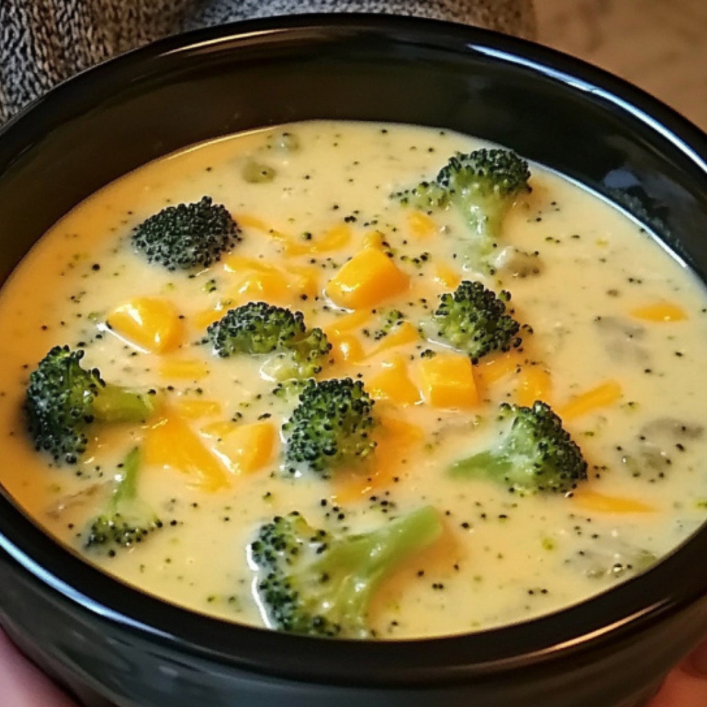 Crock Pot Broccoli Cheese Soup
