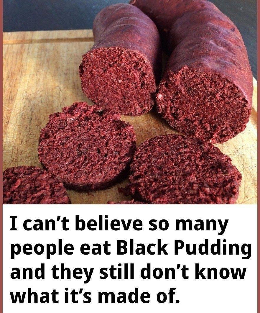 What does Black Pudding Really Come From