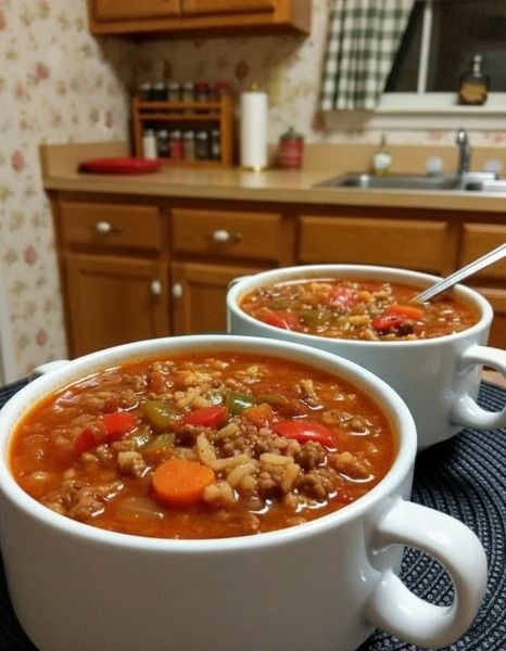 Stuffed Pepper Soup