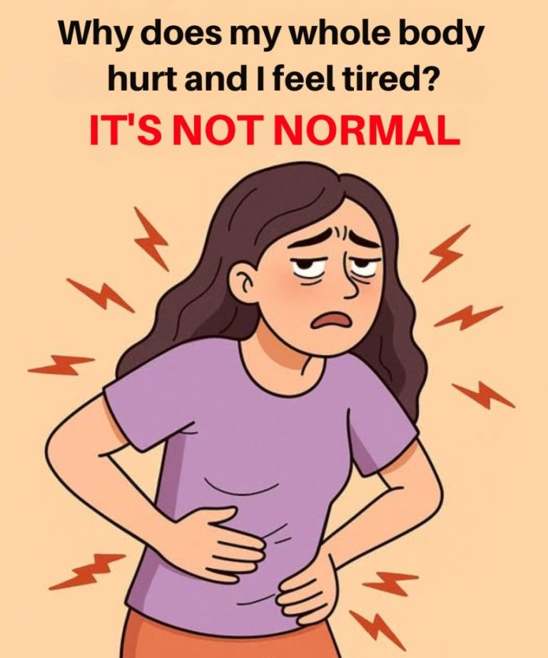 Why does my whole body hurt and I feel tired?