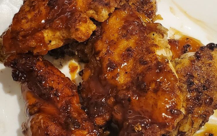 Crispy Honey Garlic Chicken