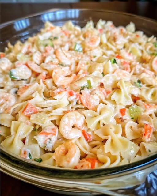 The Ultimate Seafood Pasta Salad