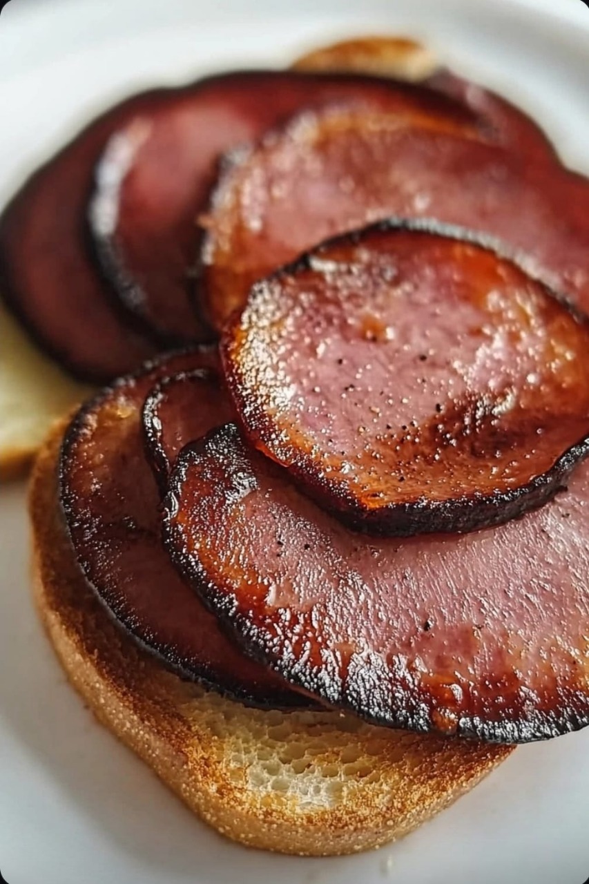 Fried Bologna Sandwiches