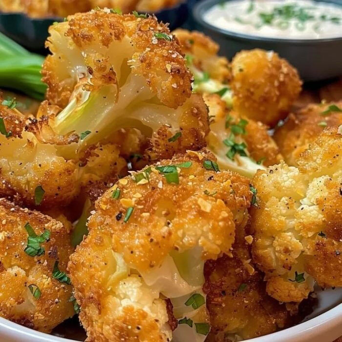 Golden Crispy Cauliflower Bites
