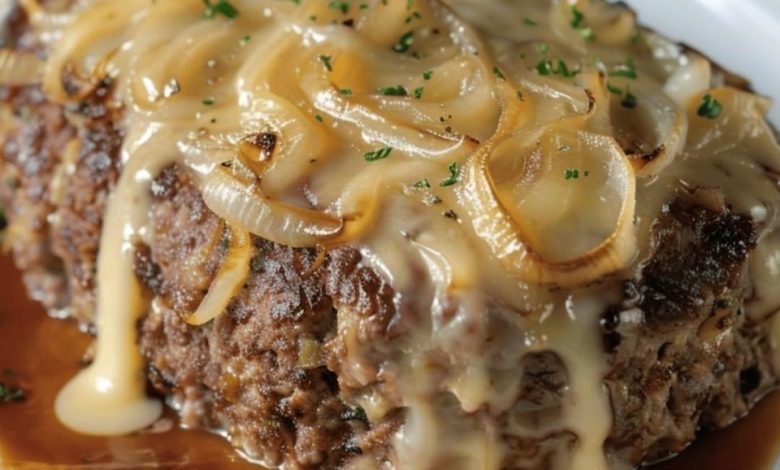 French Onion Meatloaf