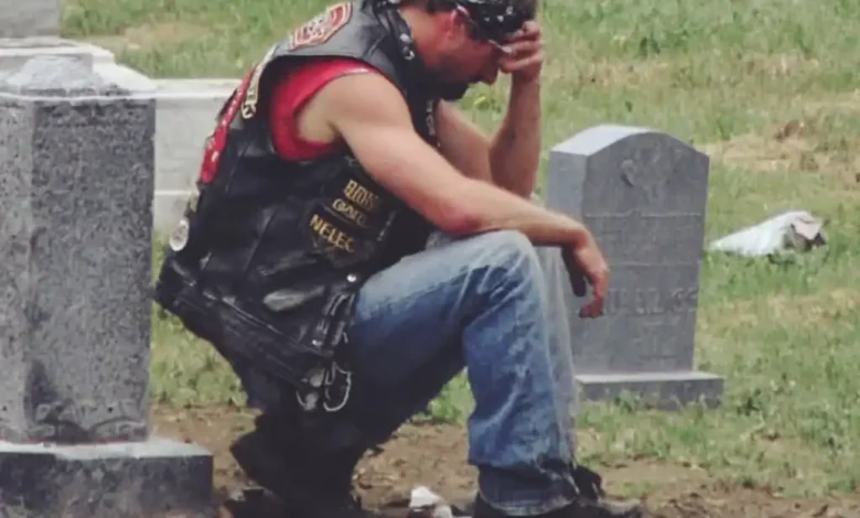 A Biker Showed Up At My Wife’s Grave Every Week And I Had No Idea Who He Was
