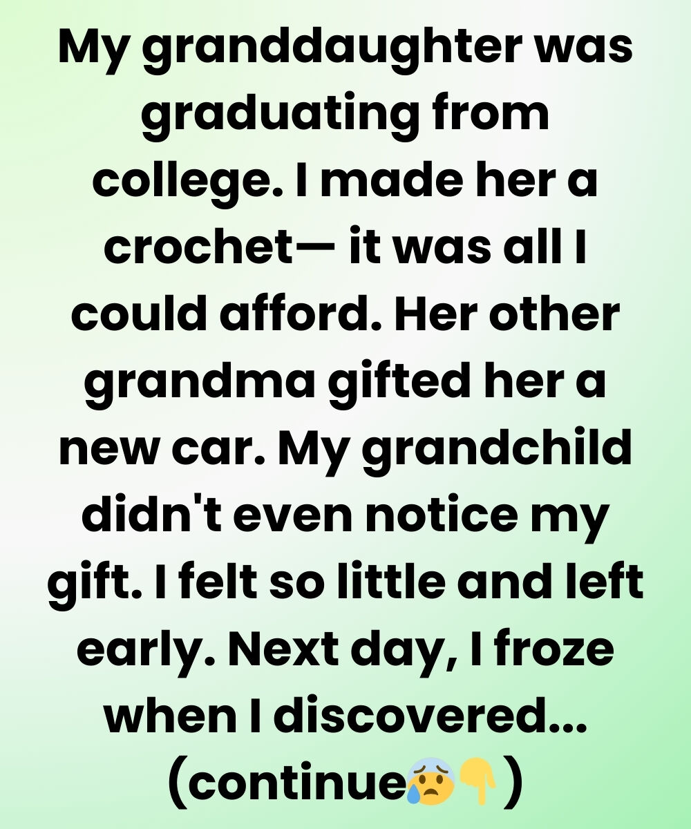 My Granddaughter Ignored My Handmade Gift—But The Next Day, I Found It In Pieces