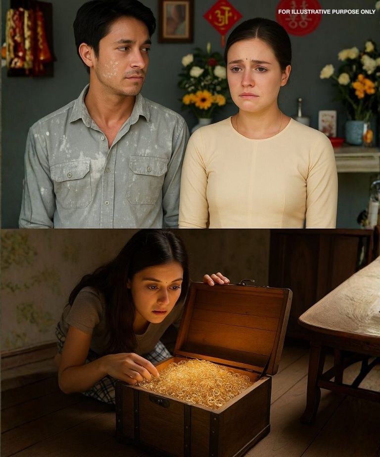 She Was Left by a Wealthy Man and Married a Poor Builder — But What She Found in His Old Cabinet Changed Everything