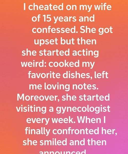 After I Confessed My Affair, My Wife’s Silence Broke Me — But What She Said Next Changed Everything