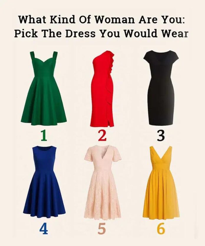 What Your Favorite Dress Says About the Kind of Woman You Are