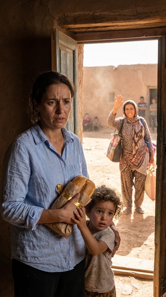 Right as my son said “Mummy, let’s eat the bread!” I felt something twist in my chest. I told him “No”—firmly enough to scare him. Hours later, my friend returned the bread untouched… and what she confessed changed everything.