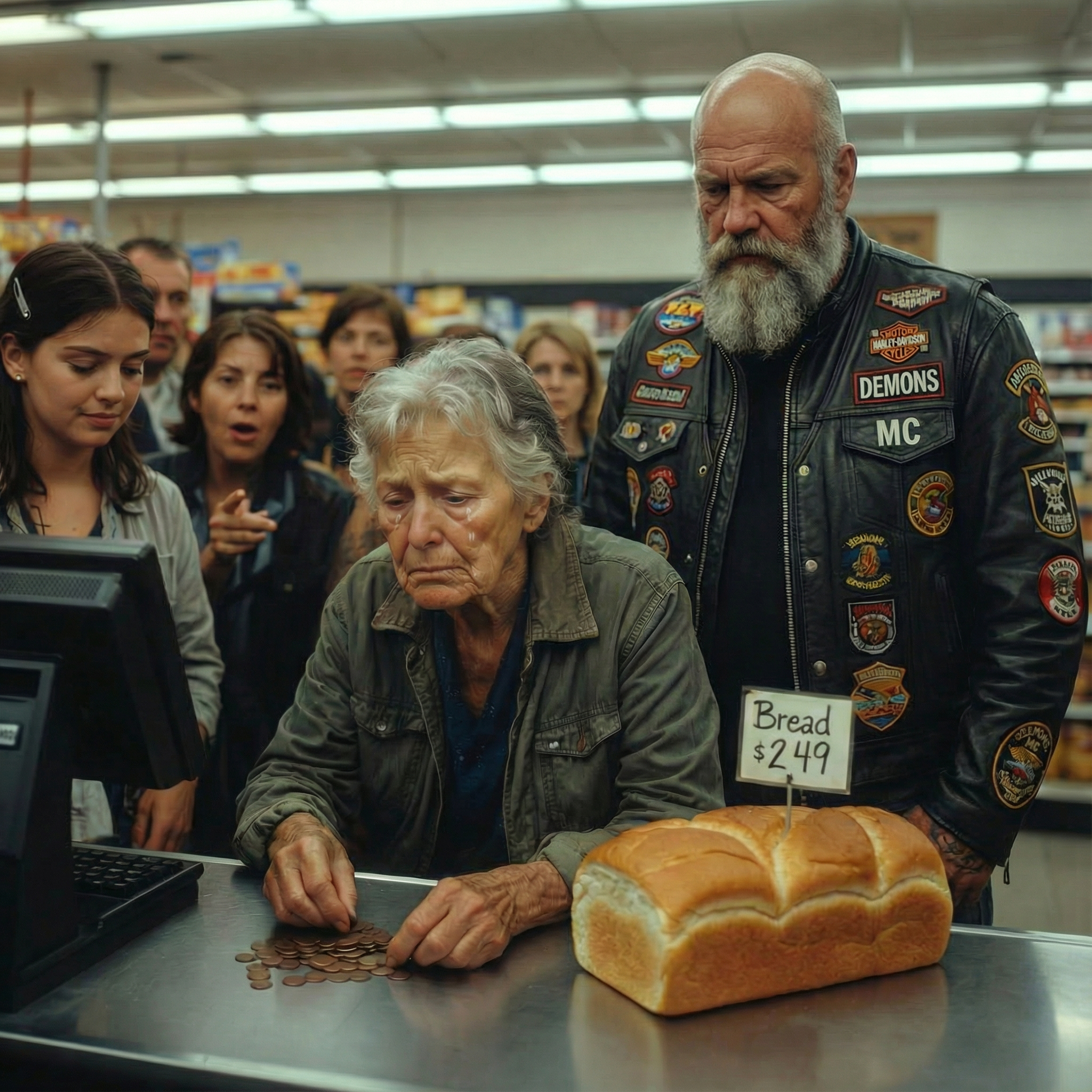 Cashier Laughed At Old Woman Counting Pennies So I Did Something That Got Me Arrested
